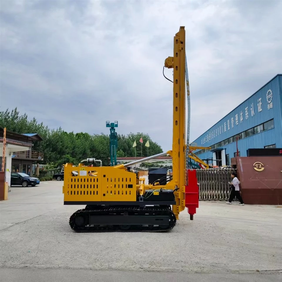 Crawler Pile Driver For Solar Photovoltaic Power Station suppliers Crawler Pile Driver For Solar Photovoltaic Power Station suppliers