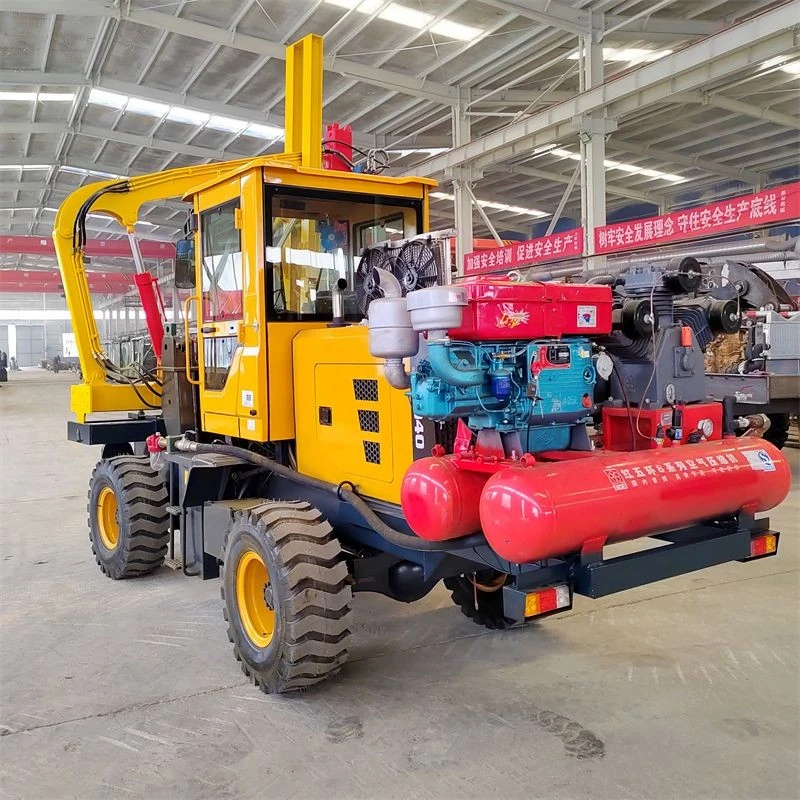 Expressway Guardrail Pile Driver factory
