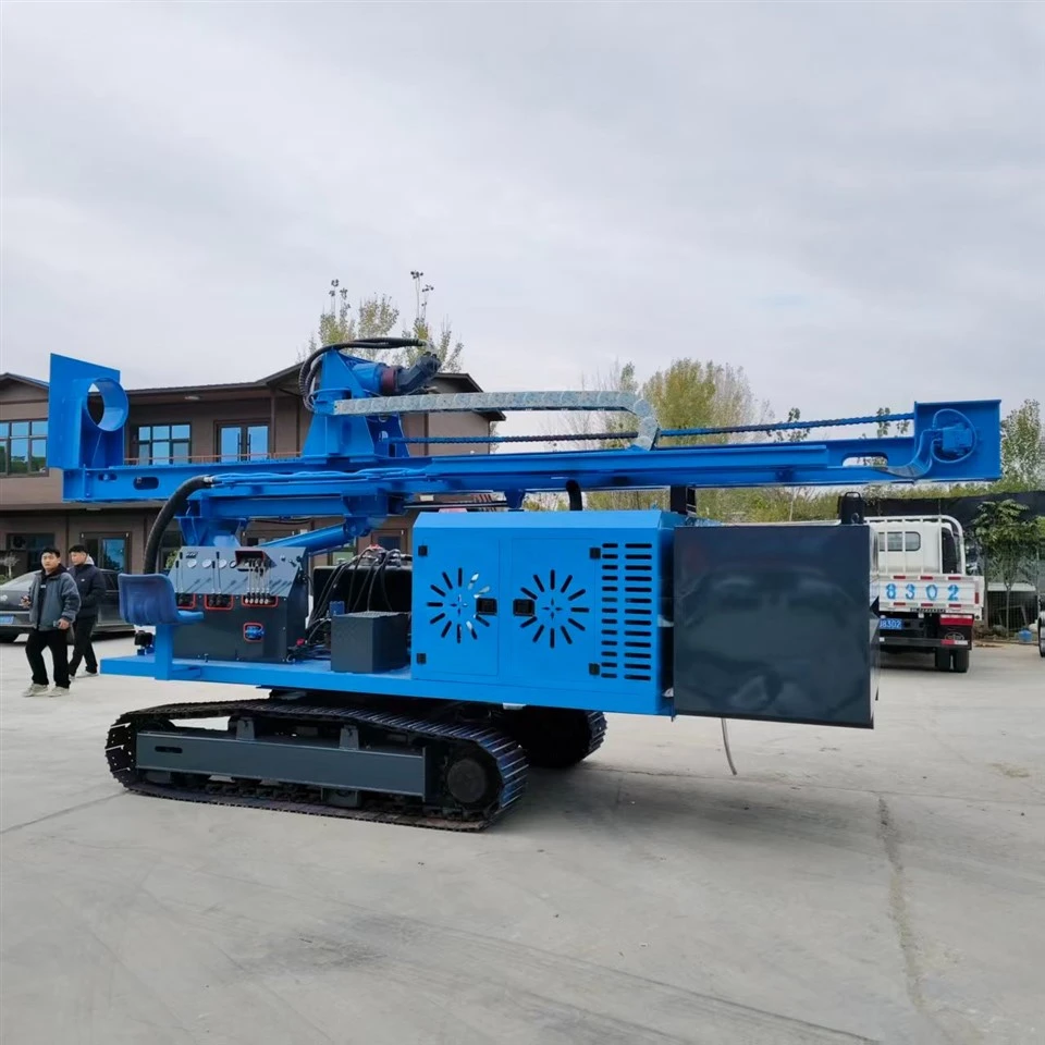 Solar Panel Spiral Drilling Machine high quality